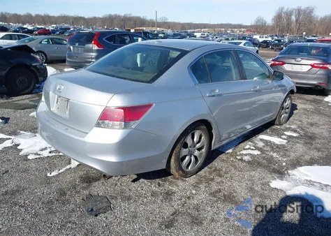 2009 Honda Accord 2.4 Ex-L z USA, uszkodzony, nr VIN 1HGCP26809A096724